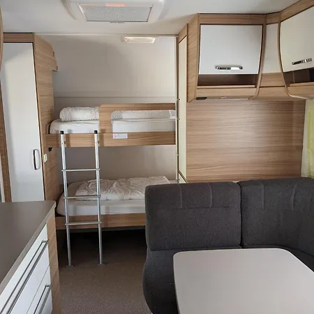 Luxuswohnwagen Barsch Am Kransburger 003 مكان تخييم Wurster Nordseekuste