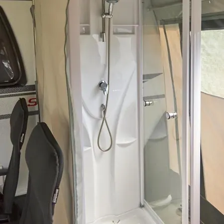 Luxuswohnwagen Barsch Am Kransburger 003 Κάμπινγκ Wurster Nordseekuste