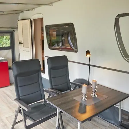 Luxuswohnwagen Barsch Am Kransburger 003 Parque de Campismo Wurster Nordseekuste